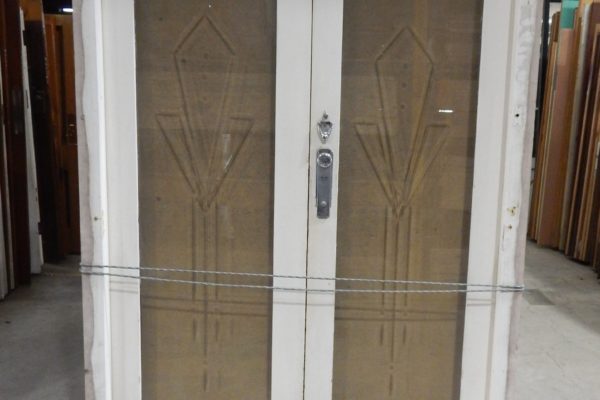 Art Deco entrance doors 2090 H x 1360 W
