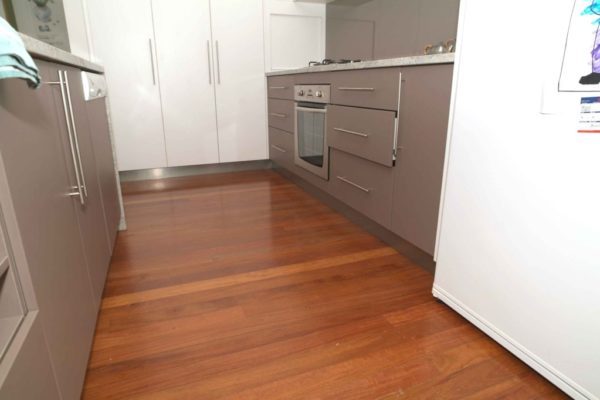 Finished Ironbark flooring