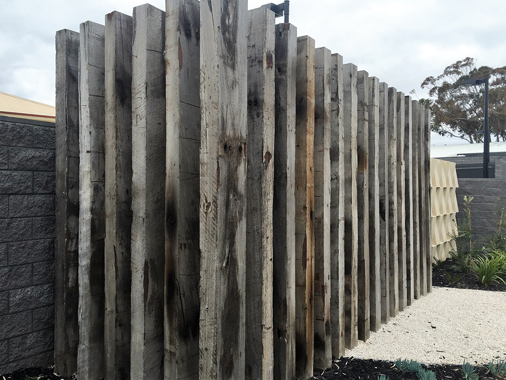 Henley Beach Police Station - Recycled Timber