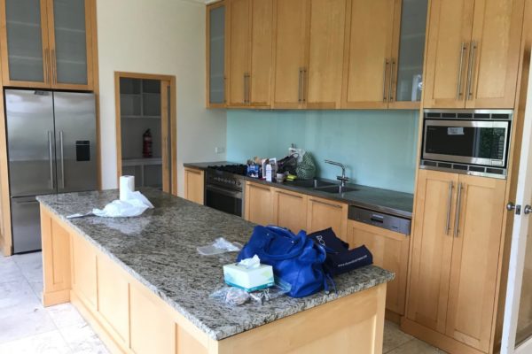 Recycled kitchen benchtops