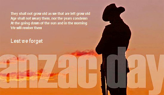 ANZAC DAY